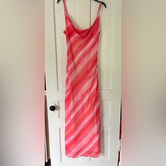 New Anthropologie CHARLIE HOLIDAY Stone Slip Dress Size S - Picture 4 of 13